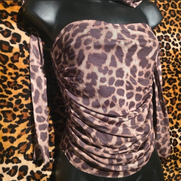 Leopard Strapless - Picture 3 of 3